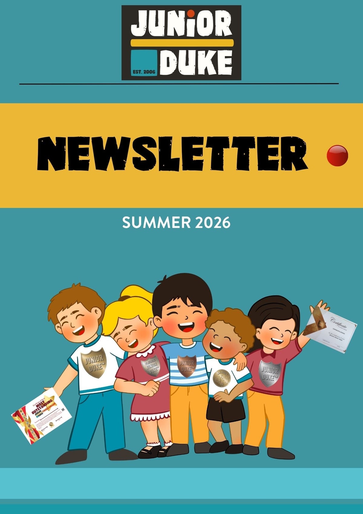 The Summer 26 Newsletter!  It's here!