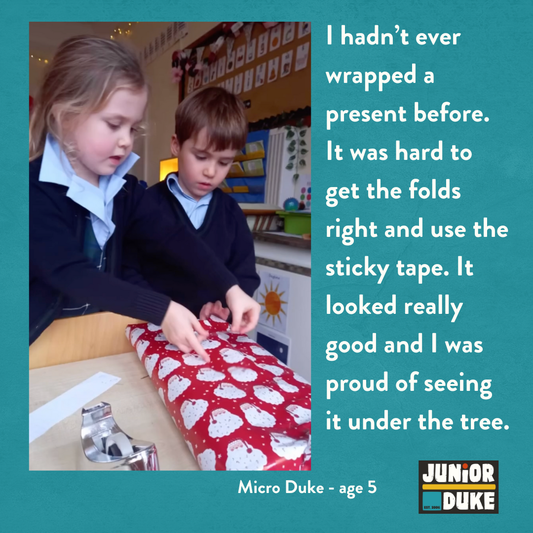 What the children say about the Award