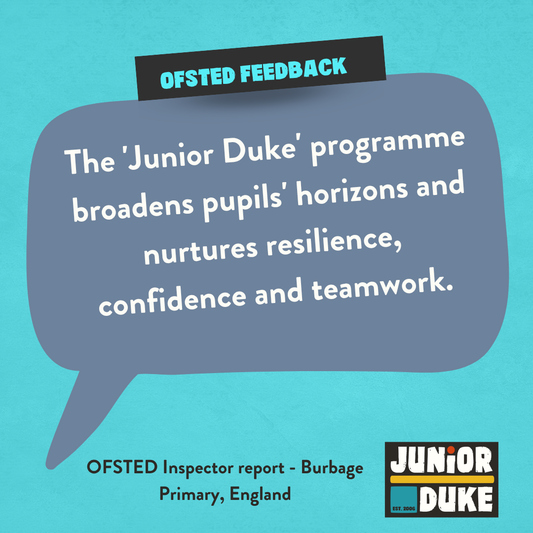Ofsted recognition for the Junior Duke Award